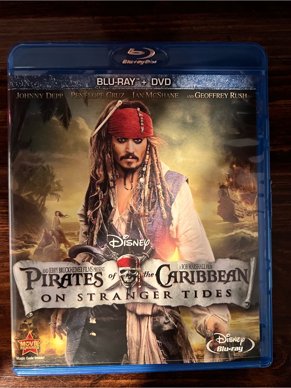 ⁠† Pirates of the Caribbean On Stranger Tides Blu-ray + DVD Combo Pack⁠